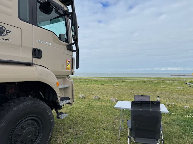 Arbeitsplatz am Markermeer