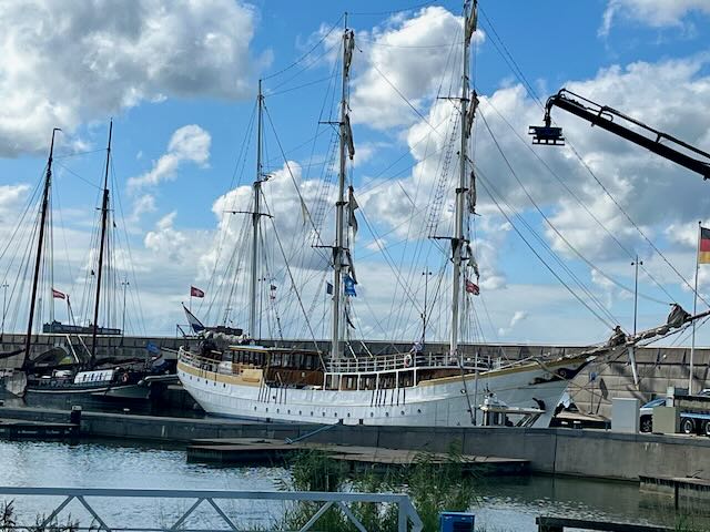 Schiff bei Lelystad