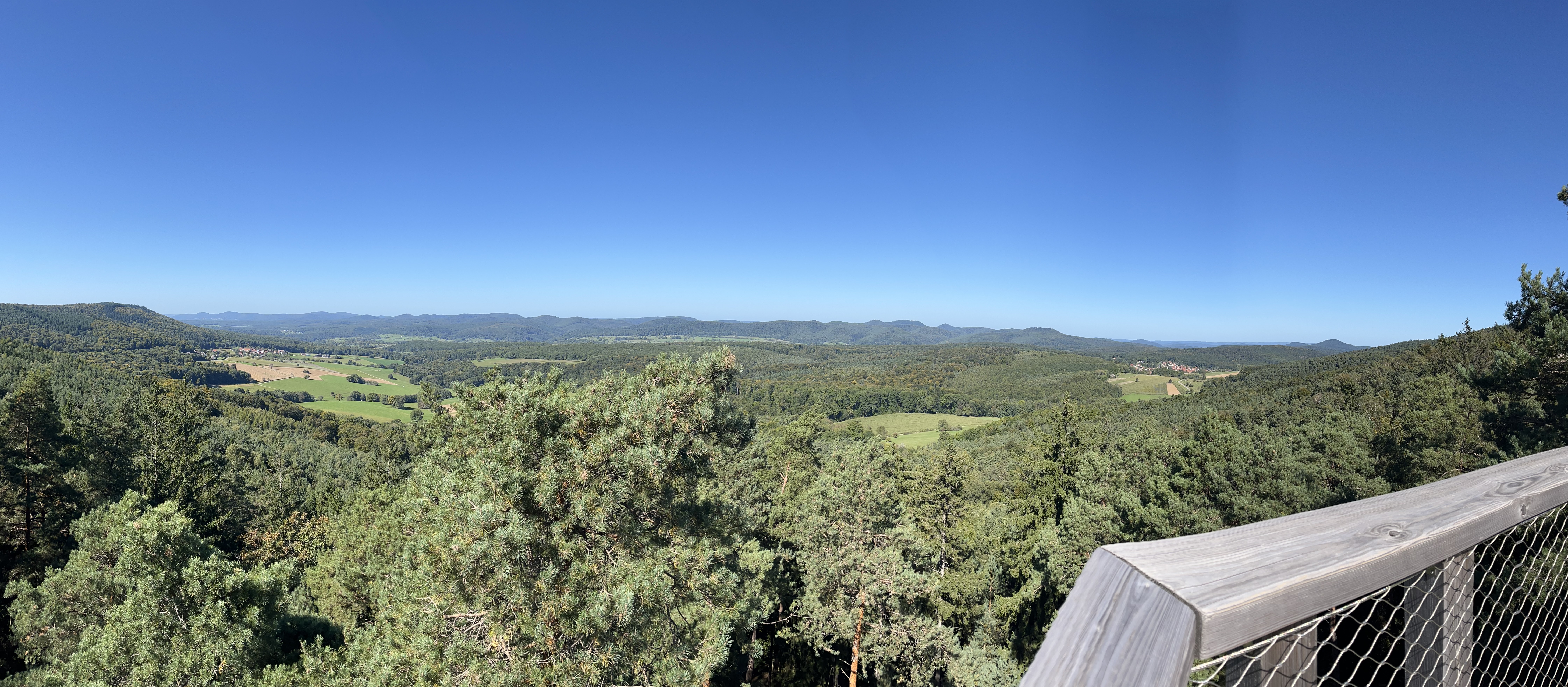 Blick vom Aussichtsturm