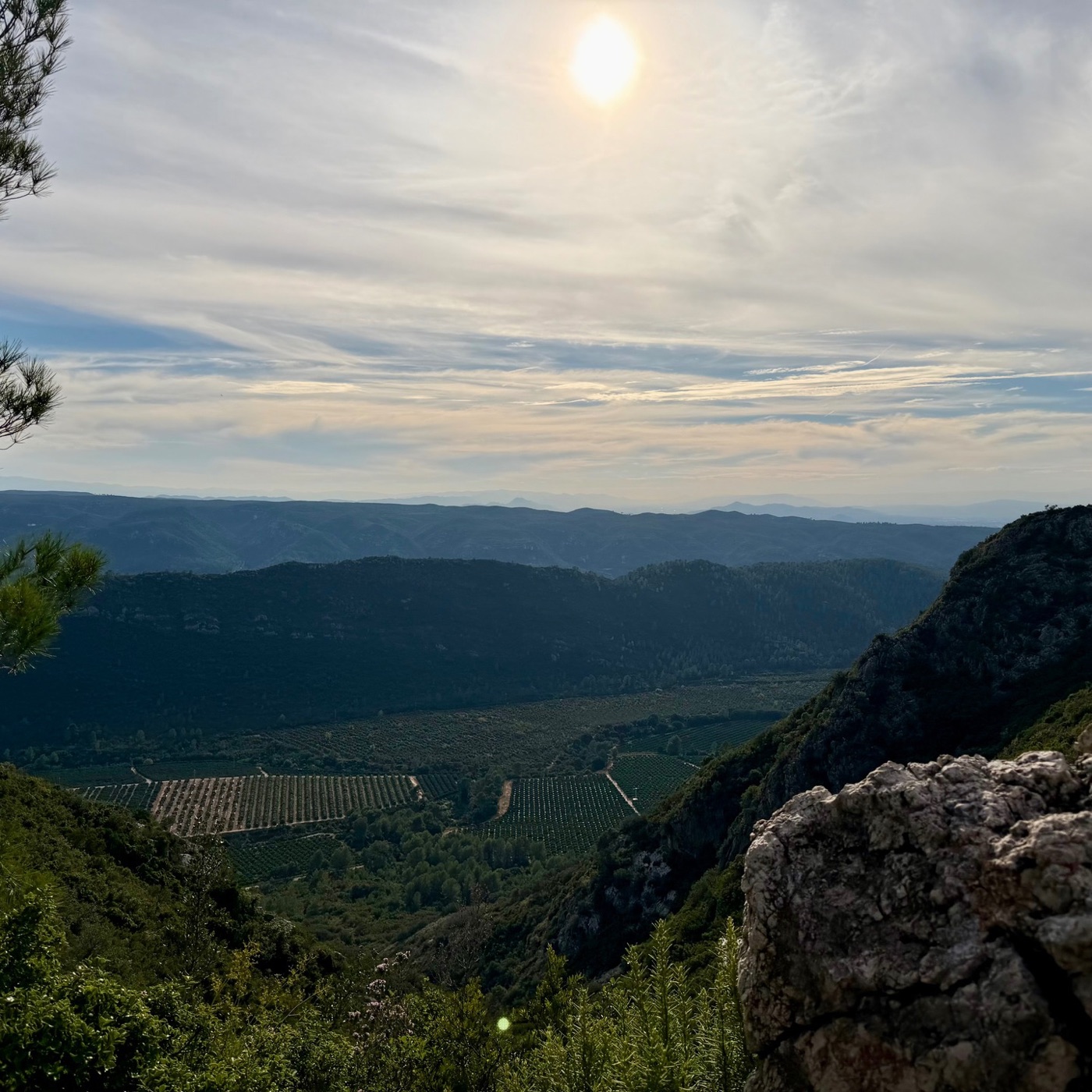 Landschaft rund um das Kloster de la Murta