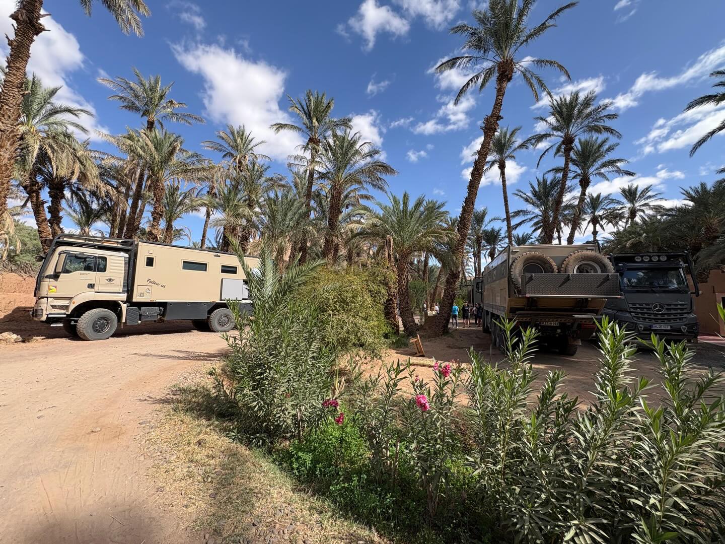 Unterwegs auf der Piste bei Zagora