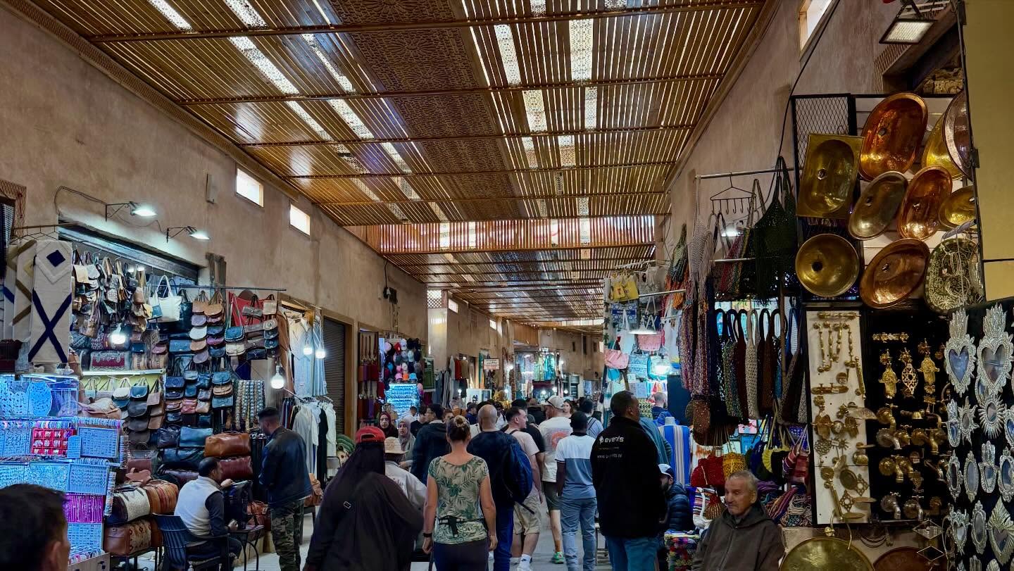 Straßen in Marrakesch