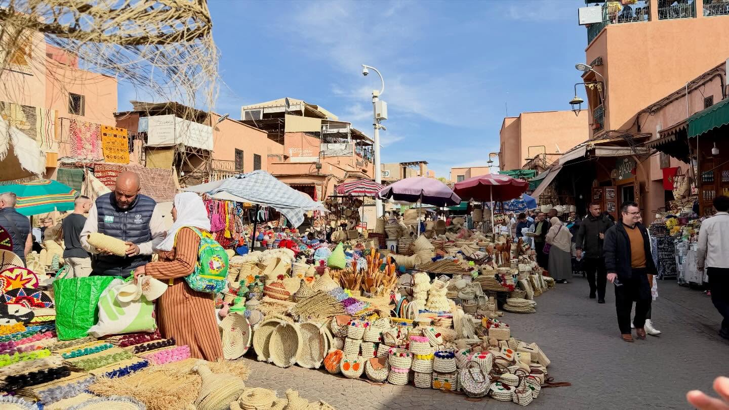 Gassen in der Medina von Marrakesch