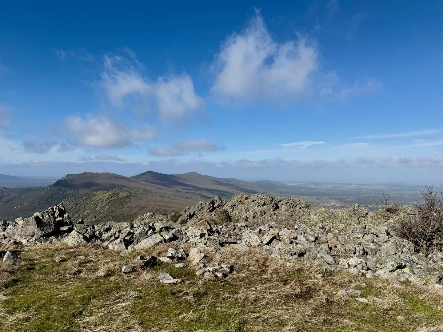 Blick von der Wanderung zum Pico Cervero