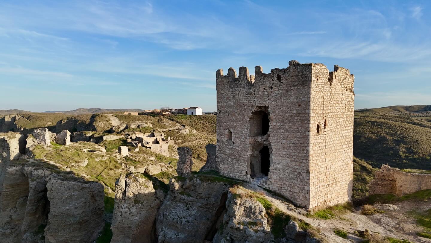 Aussicht von der Burg bei Oreja