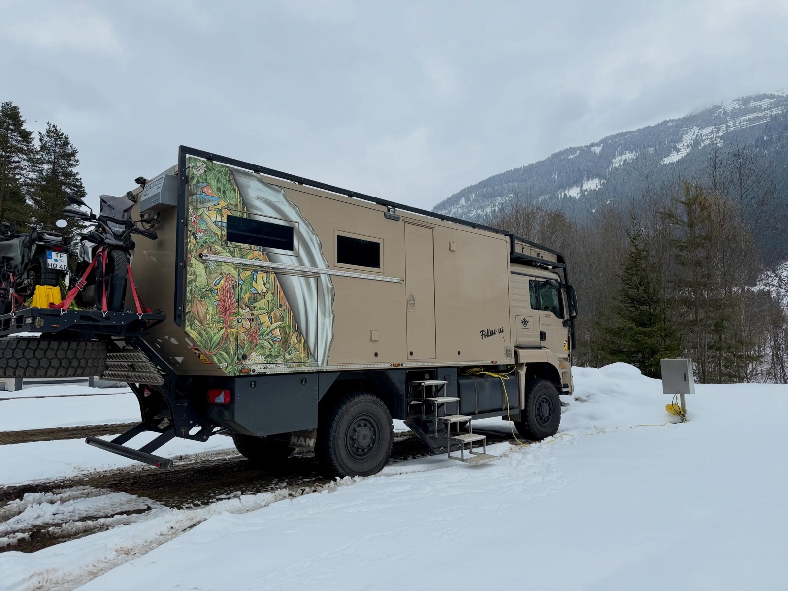 Schnee im Lechtal