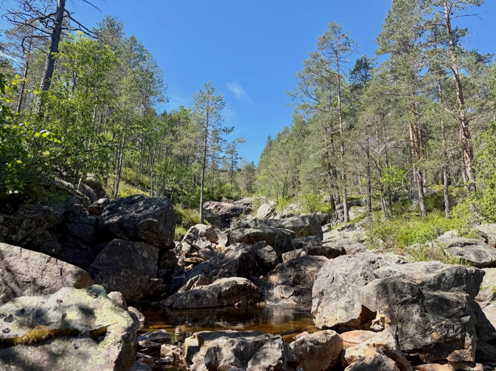 Berglandschaft bei Rysstad