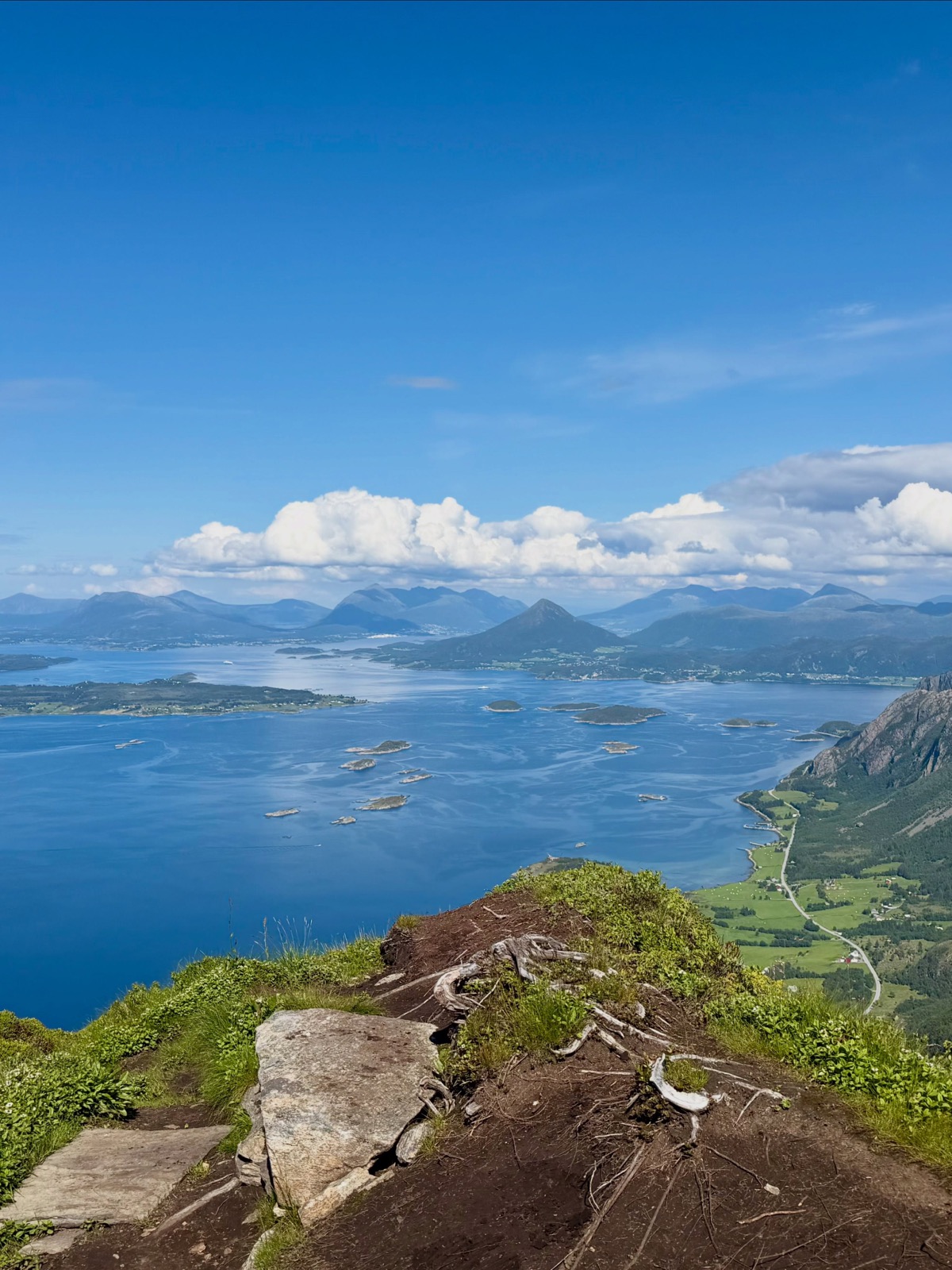 Aussicht bei Midsund